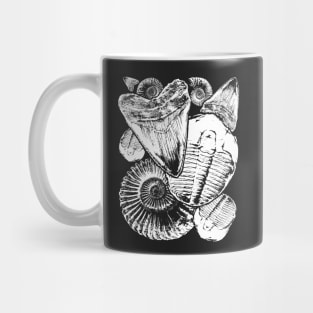 Fossil hunter gift ideas - ideal gift for paleontologists - fossil Mug